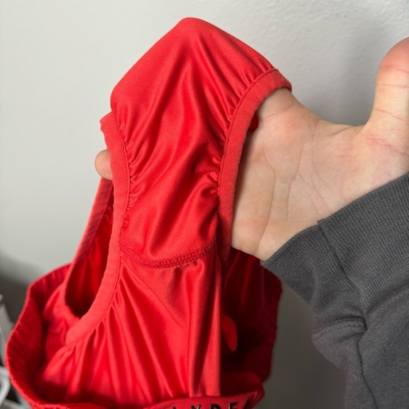 Glyder Running Short: Cherry Red Workout Athletic Shorts - Picture 12 of 12